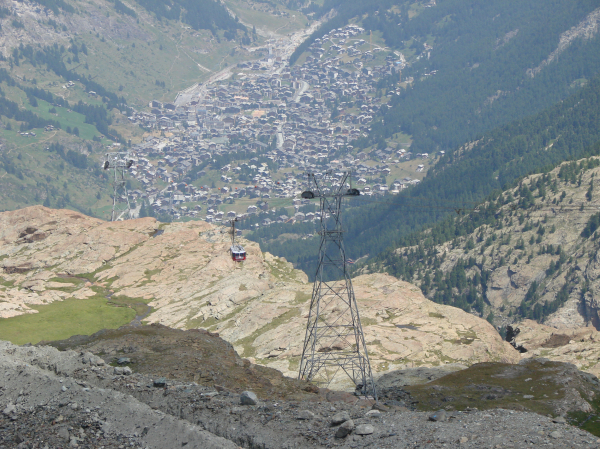 Schlüsselwörter: Schweiz Zermatt Furi Trockener Steg Klein Matterhorn